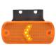 Lampa gabarit 105x45, LED, galbena, cu suport, sageata, 12-24V, W127 901 Was 