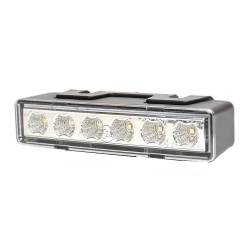 Proiector stroboscopic 12/24V, h32.8x146.5, 6 LED-uri, in grila, W117, 898.2 Was