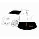 Husa parbriz exterior antiinghet/vara 156x70cm, neagra 3887 Automax
