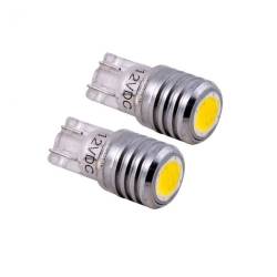 Set 2 becuri LED 12V/5W, T10, alb, 6215 RaceSport