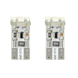 Set 2 becuri T10, 4 LED-uri SMD3528, 12V 5W W5W, Canbus Vecta 4563/F