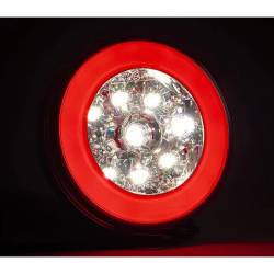 Lampa mers inapoi cu pozitie, 2 suruburi, fi140, LED FT-112-LED Fristom 