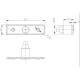 Lampa gabarit 102x36, LED, alba, 12-36V, FT-004-B Fristom 