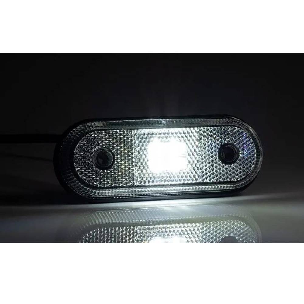 Lampa gabarit 118x46, LED, alba, 12-36V, FT-020-B Fristom 
