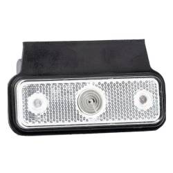 Lampa gabarit 102x36, LED, alba, cu talpa, 12-36V, FT-004-B+K Fristom 