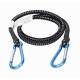 Chinga elastica 1 x 100cm, cu 2 carabine 5646 Automax 