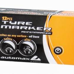 Marker alb pentru anvelope 1656 Automax