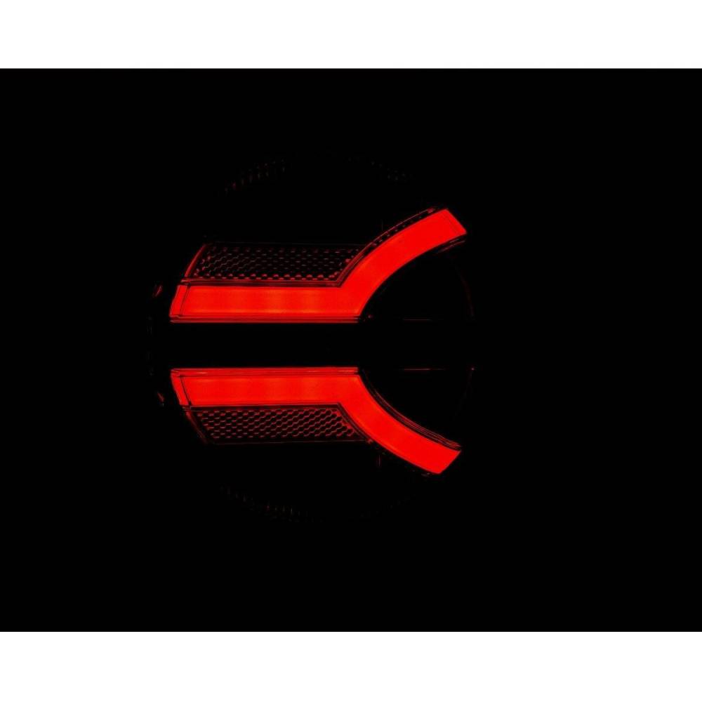 Lampa spate fi140, 4 functii, tip hamburger, LED Neon, semnalizare dinamica, Navia LZD 2342 Horpol