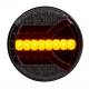 Lampa stop fi140, 5 functii, mers inapoi, ceata, tip hamburger, LED Neon, semnalizare dinamica, Navia, HOR94B LZD2341 Horpol