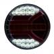 Lampa stop fi140, 5 functii, mers inapoi, ceata, tip hamburger, LED Neon, semnalizare dinamica, Navia, HOR94B LZD2341 Horpol
