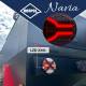Lampa stop fi140, 5 functii, mers inapoi, ceata, tip hamburger, LED Neon, semnalizare dinamica, Navia, HOR94B LZD2341 Horpol
