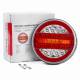 Lampa stop fi140, 4 functii, stanga-dreapta, LED, 12-24V, semnalizare dinamica, 02372 Amio
