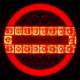Lampa stop fi140, 4 functii, stanga-dreapta, LED, 12-24V, semnalizare dinamica, 02372 Amio