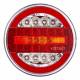 Lampa stop fi140, 4 functii, stanga-dreapta, LED, 12-24V, semnalizare dinamica, 02372 Amio