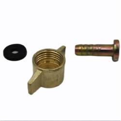 Conector rotitor fluture pentru furtun umflat roti fi8, racord spre butelie filet M16x1,5m KDP003