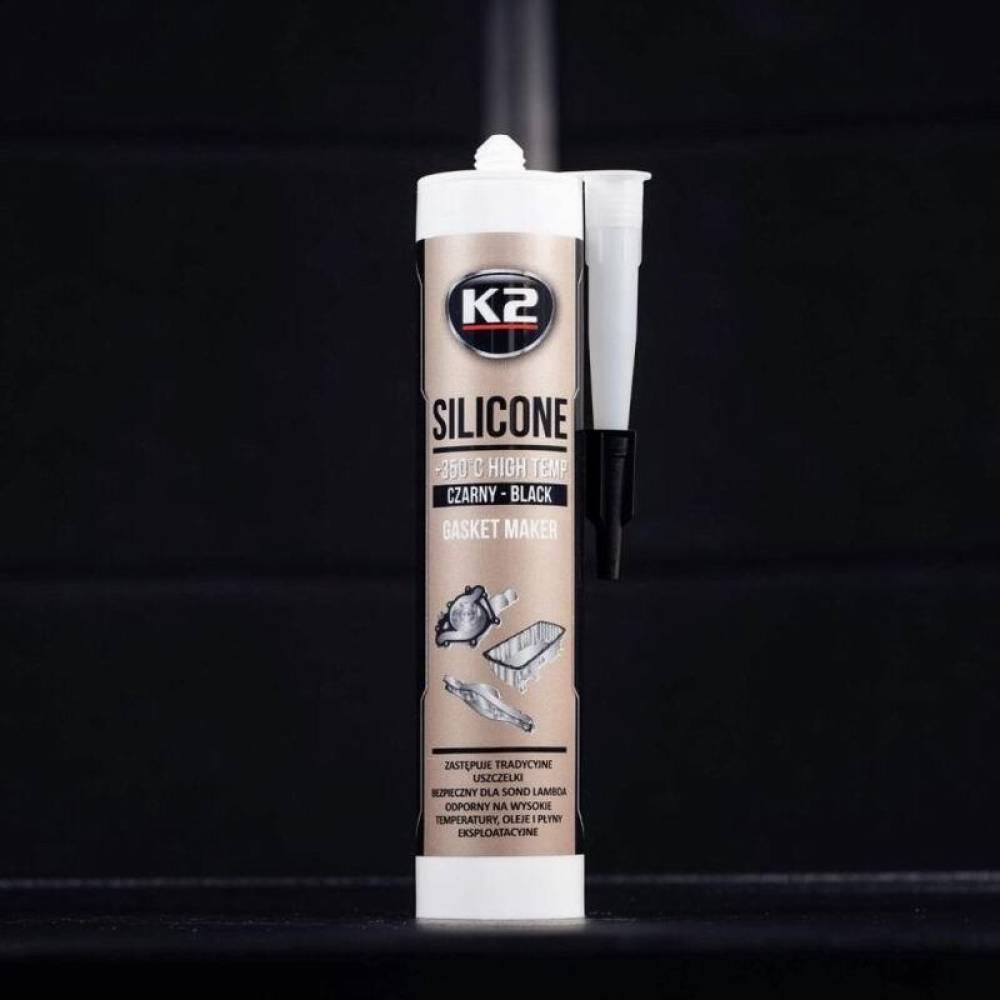 Silicon negru etansare garnituri, tub 300g, temperaturi inalte, B200N K2