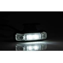Lampa gabarit 80x18, LED, alba, cu talpa, 12-36V, FT-013 B+K Fristom Lampa gabarit 80x18, LED, alba, cu talpa, 12-36V, FT-013 B+K Fristom