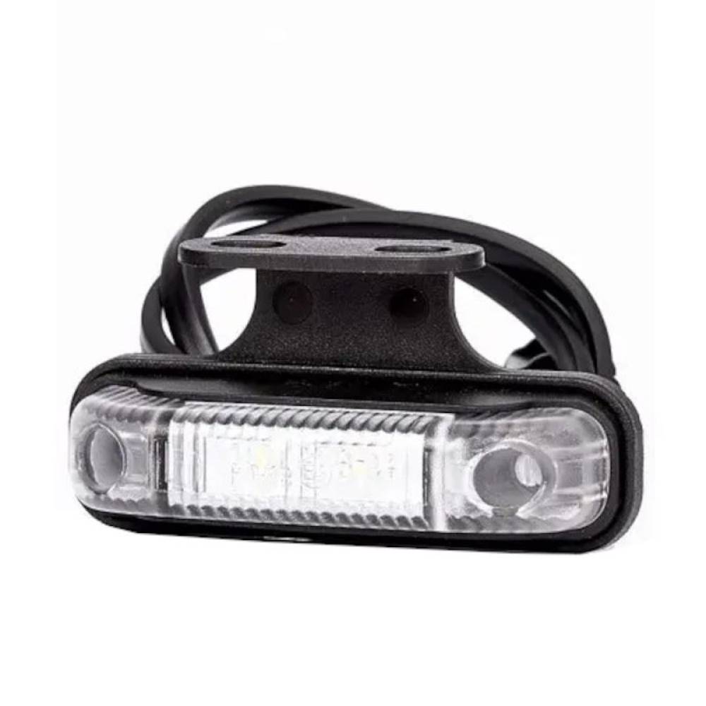 Lampa gabarit 80x18, LED, alba, cu talpa, 12-36V, FT-013 B+K Fristom  