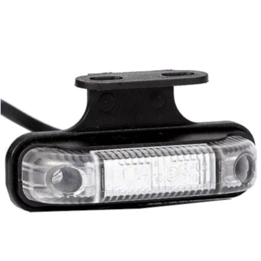 Lampa gabarit 80x18, LED, alba, cu talpa, 12-36V, FT-013 B+K Fristom  