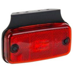 Lampa gabarit 110x54, LED, rosie, cu suport, 12-36V, FT-019C+K Fristom