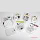 Lampa interior plafon fi143, LED, fara intrerupator, FT-160 LED 12-36V Fristom