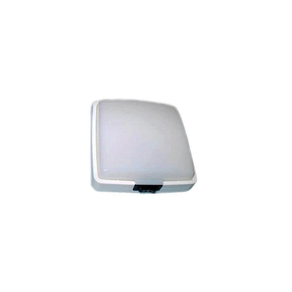 Lampa interior plafon 125x125 FTP-131 cu intrerupator, 12/24V Fristom   