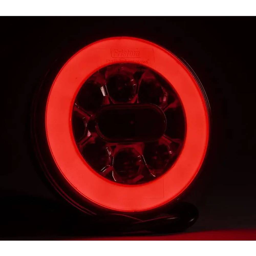 Lampa spate fi140, 3 functii, hamburger, fire, LED neon, FT-110 Fristom Lampa spate fi140, 3 functii, hamburger, fire, LED neon, FT-110 Fristom
