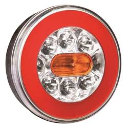 Lampa spate fi140, 3 functii, hamburger, fire, LED neon, FT-110 Fristom