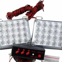 Proiector stroboscopic galben LED Flash Light 51028 Art