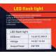 Proiector stroboscopic galben LED Flash Light 51028 Art