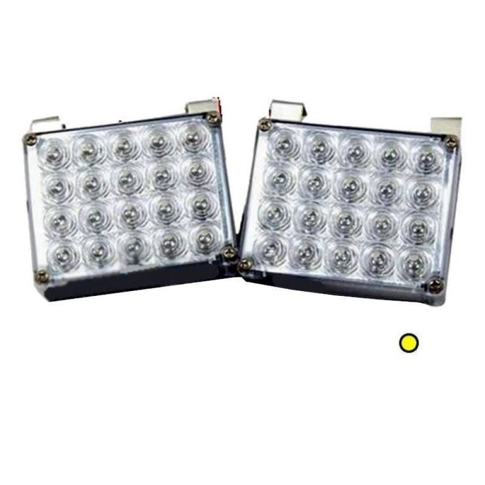 Proiector stroboscopic galben LED Flash Light 51028 Art