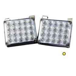 Proiector stroboscopic galben LED Flash Light 51028 Art