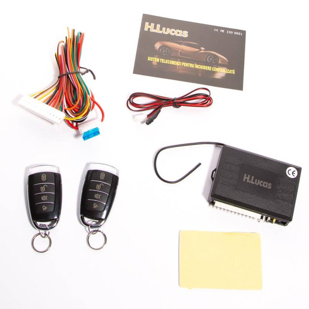 Modul cu telecomanda inchidere centralizata 4 butoane cu LED, LJ295