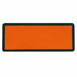 Placa ADR neutra nepliabila reflectorizanta 30x12cm 6001/R Reflex
