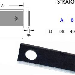 Lama cutit dreapta pentru cositoare rotativa, gaura fi19mm R96 Gerpol 25buc/cut Lama cutit dreapta pentru cositoare rotativa, gaura fi19mm R96 Gerpol 25buc/cut