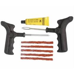 Kit reparatie cauciuc 5 snururi vulcanizare, 2 dispozitive snur si solutie 01251 Amio