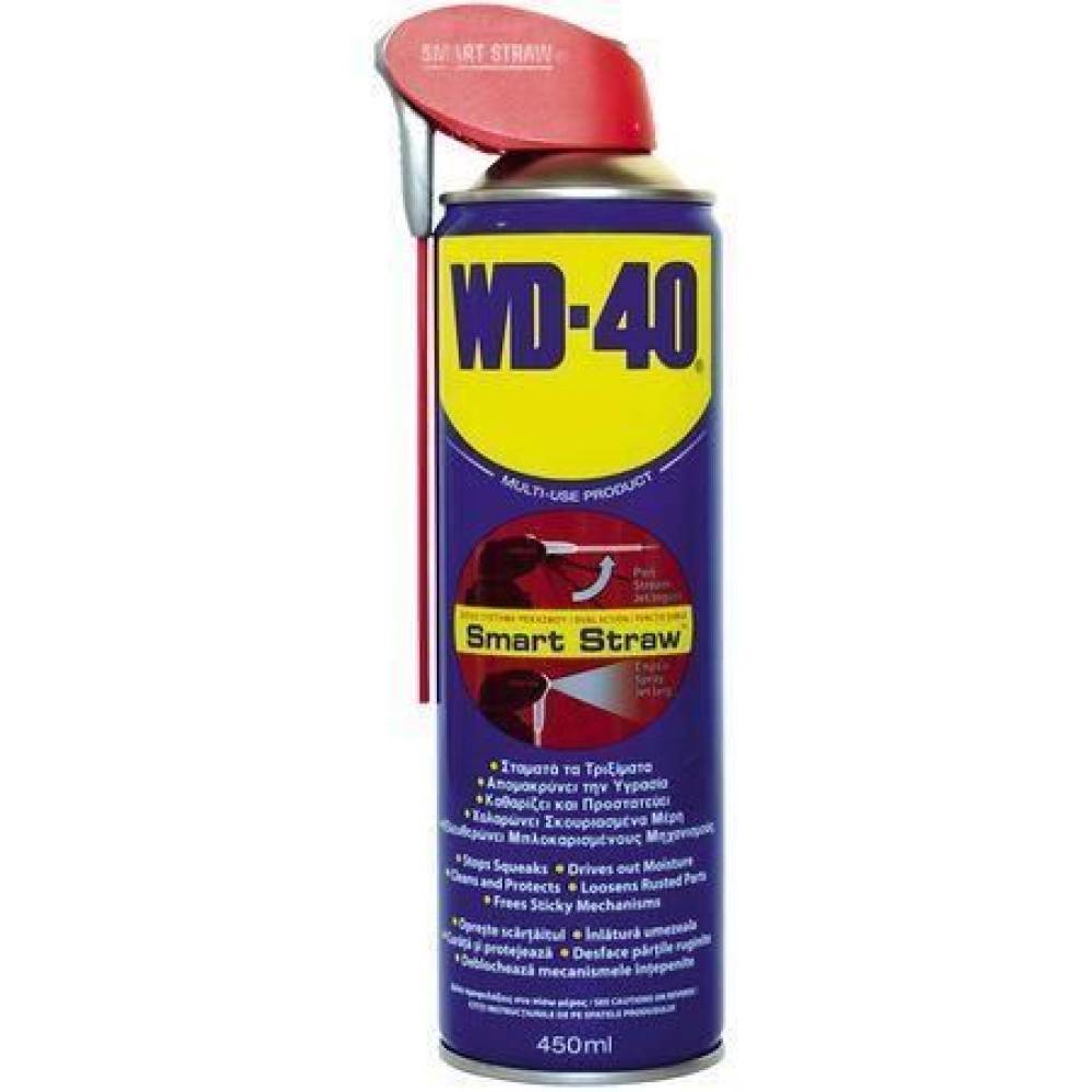 Spray multifunctional 450ml SmartStraw WD40-20014