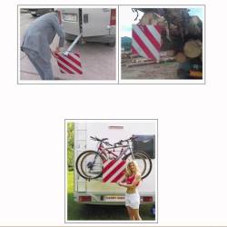 Placa reflectorizanta (Folie PVC) Gabarit depasit 50x40cm 0282 Automax 