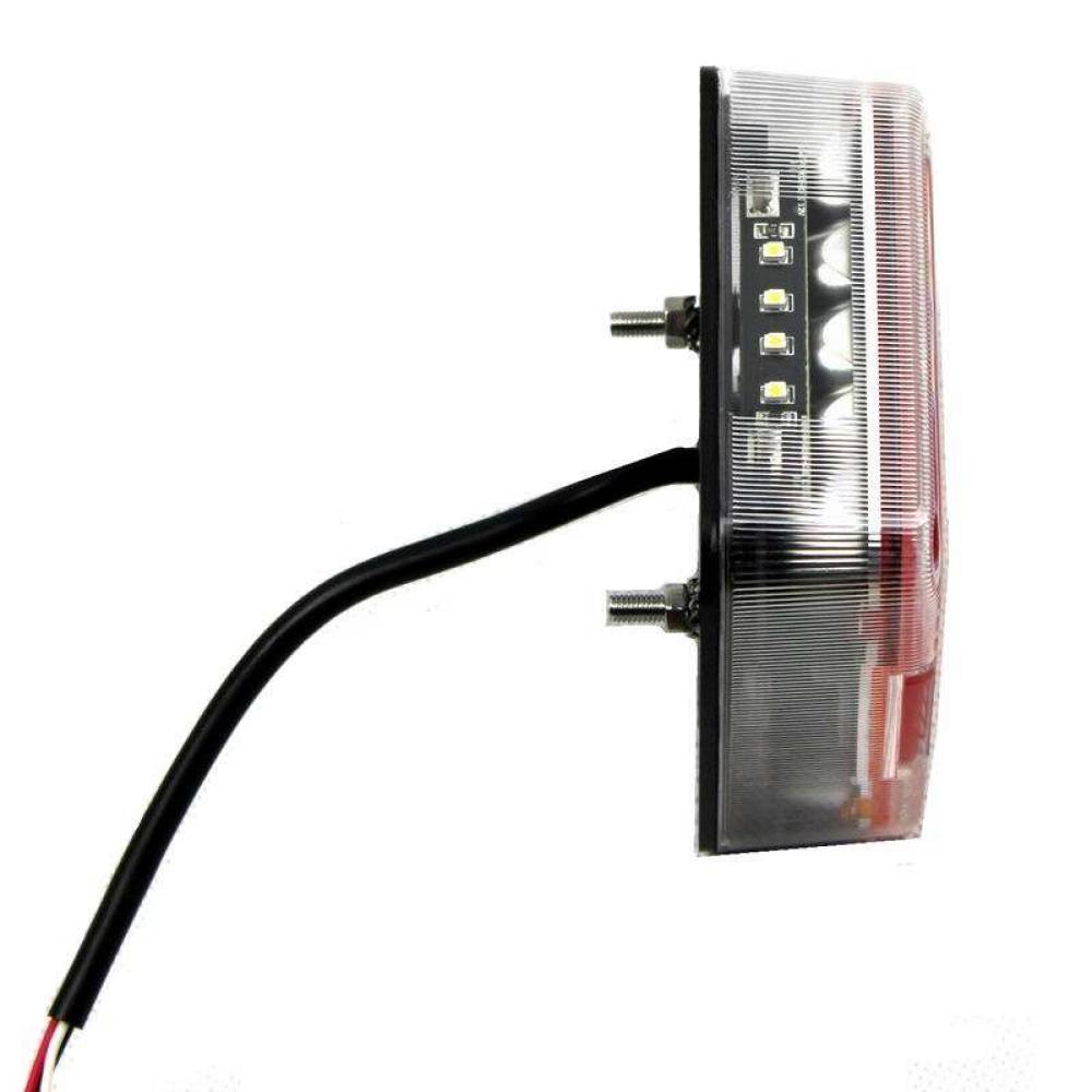 Lampa spate 100x90, 4 functii, cu iluminare numar, LED, TT.12006