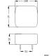 Lampa spate 100x90, 4 functii, cu iluminare numar, LED, TT.12006