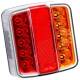 Lampa spate 100x90, 4 functii, cu iluminare numar, LED, TT.12006