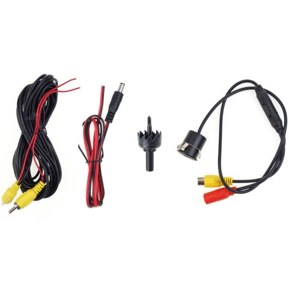 Camera video fata / spate marsarier, rotativa, incastrabila, fi18mm, 8 LED-uri HD308, 01595 Amio