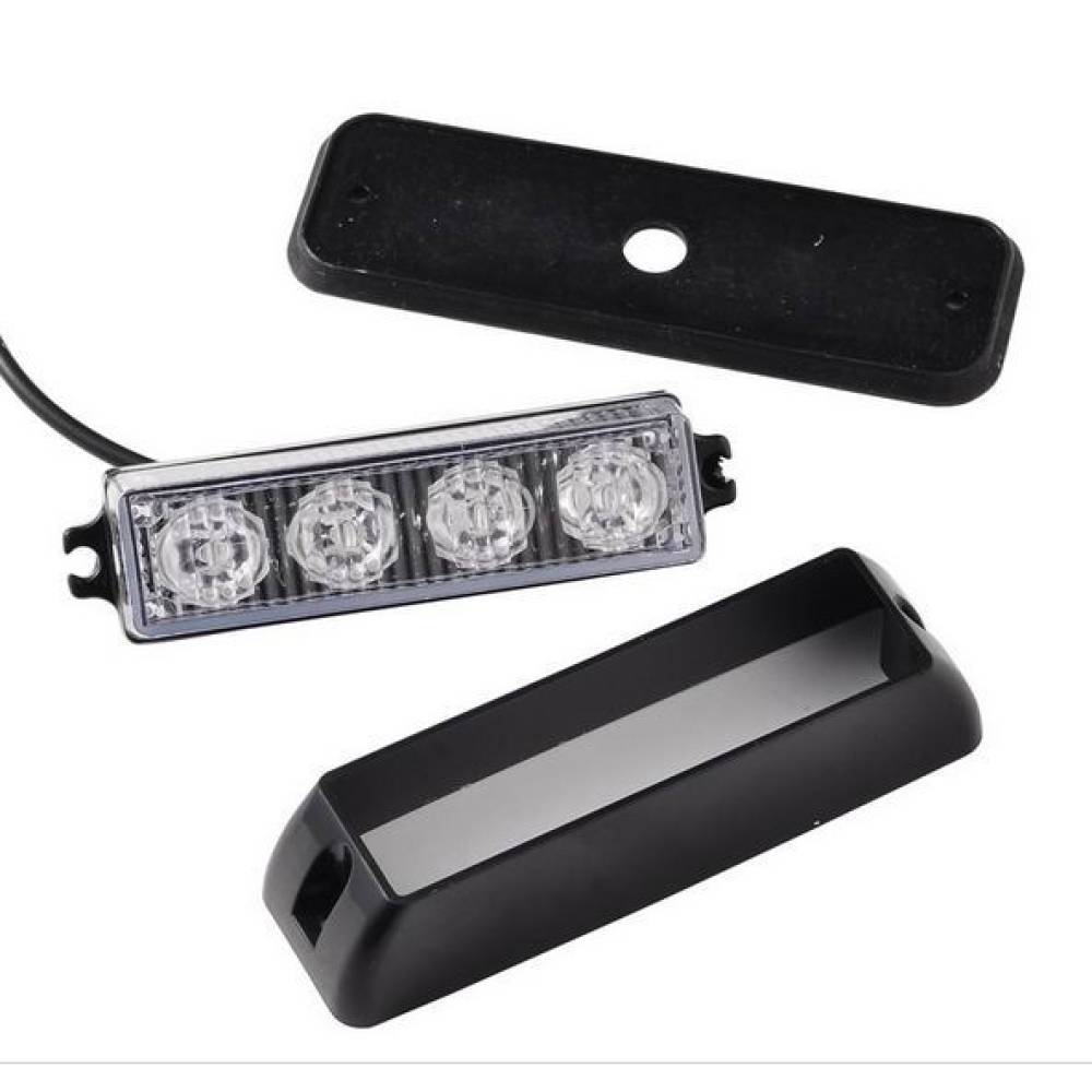 Proiector stroboscopic galben, 4 LED, 4w, 12-24V 572 Art Proiector stroboscopic galben, 4 LED, 4w, 12-24V 572 Art