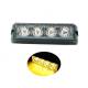 Proiector stroboscopic galben, 4 LED, 4w, 12-24V 572 Art Proiector stroboscopic galben, 4 LED, 4w, 12-24V 572 Art