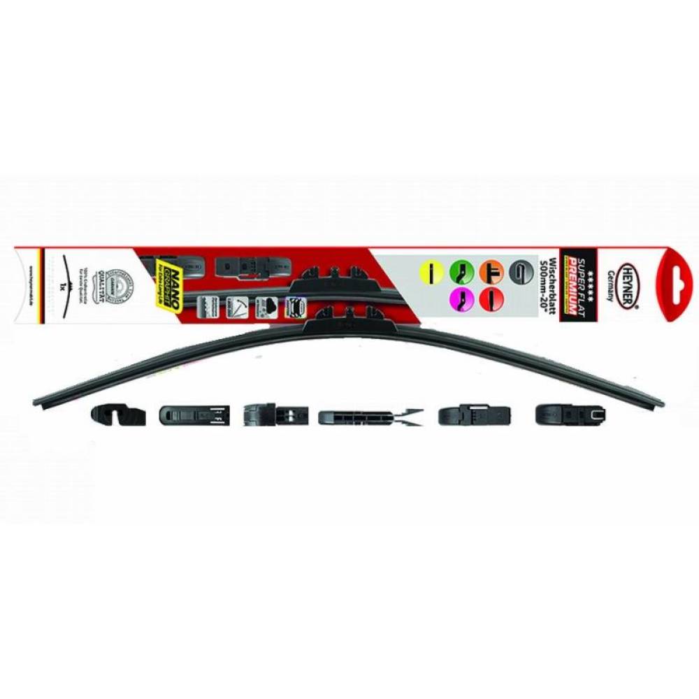 Stergator parbriz  23''/58cm 283.00 Heyner Super Flat PREMIUM grafitat    
