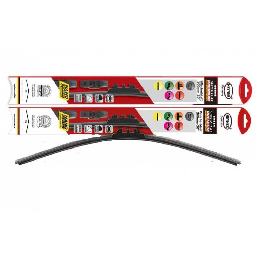 Stergator parbriz  23''/58cm 283.00 Heyner Super Flat PREMIUM grafitat    