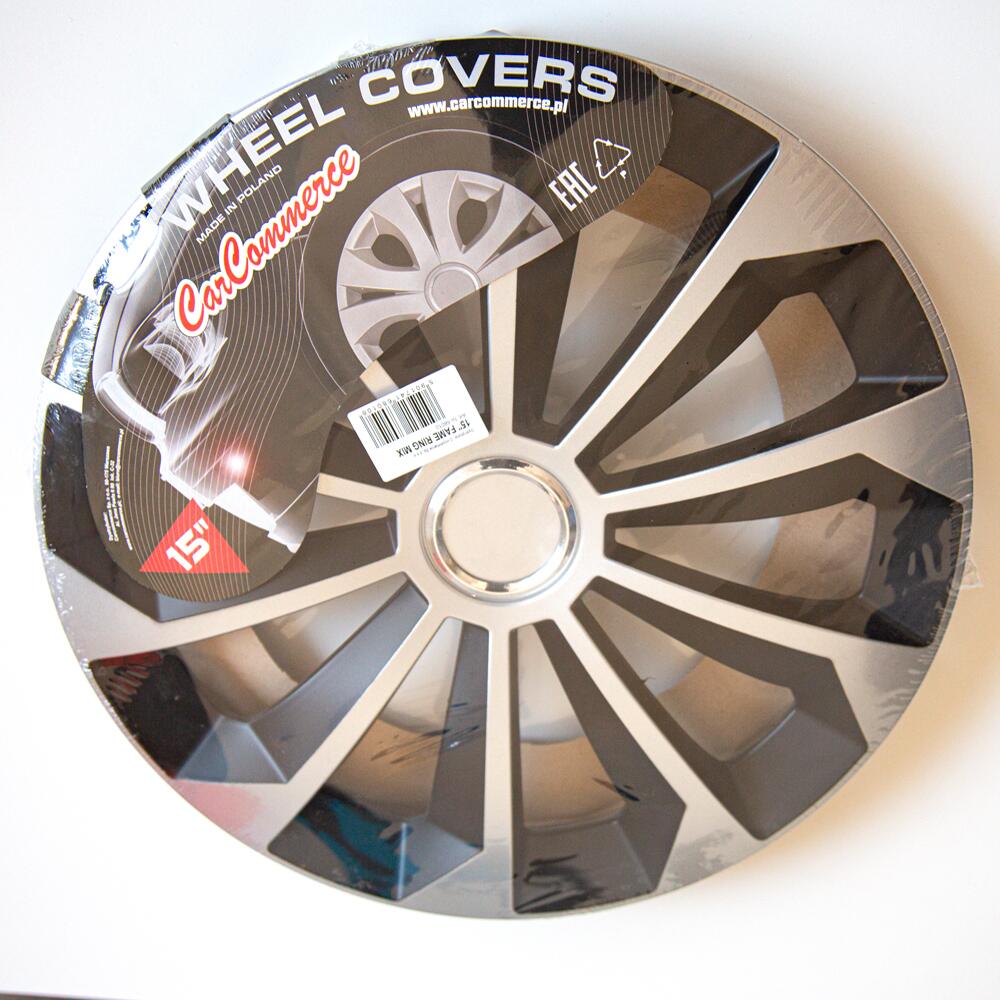 Capace roti 15'' pret/buc, Jestic Fame II cu inel, grafit cu argintiu