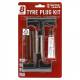 Kit reparatie cauciuc, 5 snururi vulcanizare, cu 2 dispozitive, metal si solutie, Quick & Safe