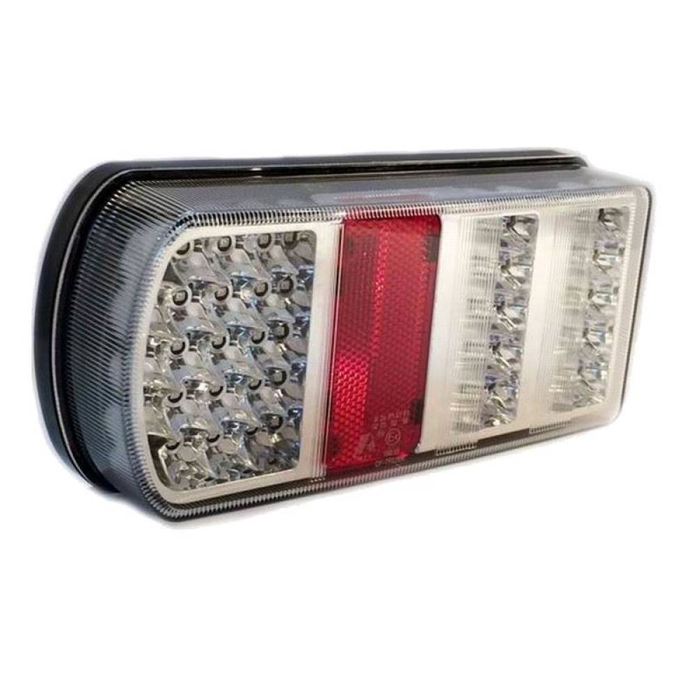 Lampa spate 227x106, 6 functii, cu ceata si numar, stanga, TRL-006L Dafa