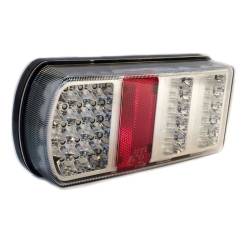 Lampa spate 227x106, 6 functii, cu ceata si numar, stanga, TRL-006L Dafa Lampa spate 227x106, 6 functii, cu ceata si numar, stanga, TRL-006L Dafa